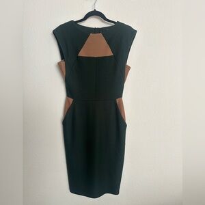 OBAKKI color block very soft wool dress 6